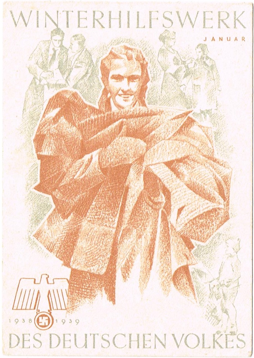 Photo Spendenabzeichen WHW Winterhilfswerk 1938-1939 - 4 pieces